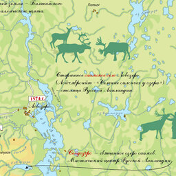 Карта-схема: Мурманская область